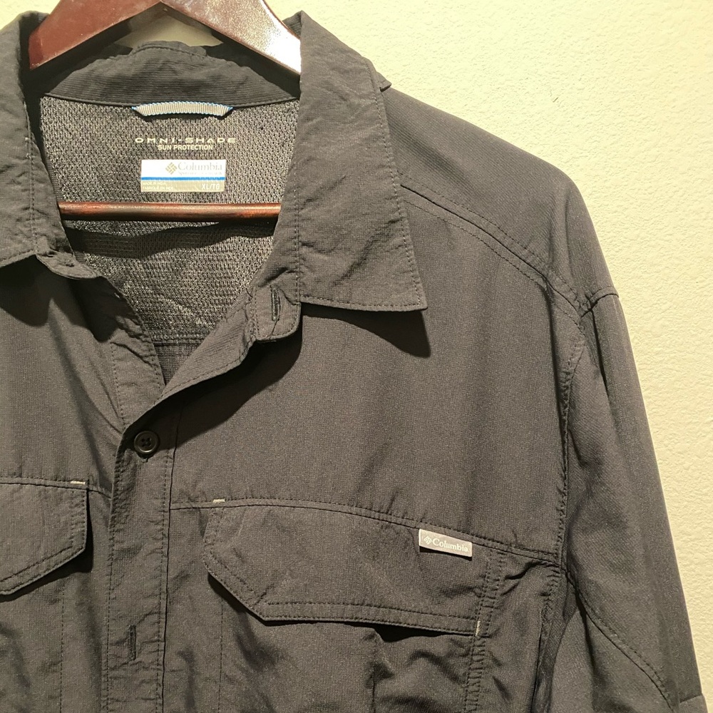 Men’s Colombia Black Ridge 2.0 Long Sleeve Shirt